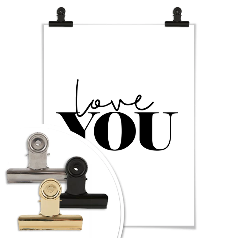 Poster Love You 