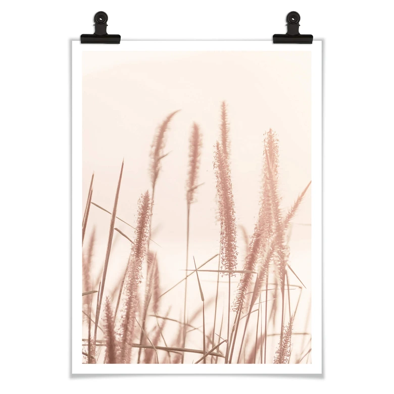 Poster Grass at Sea - Verticaal 