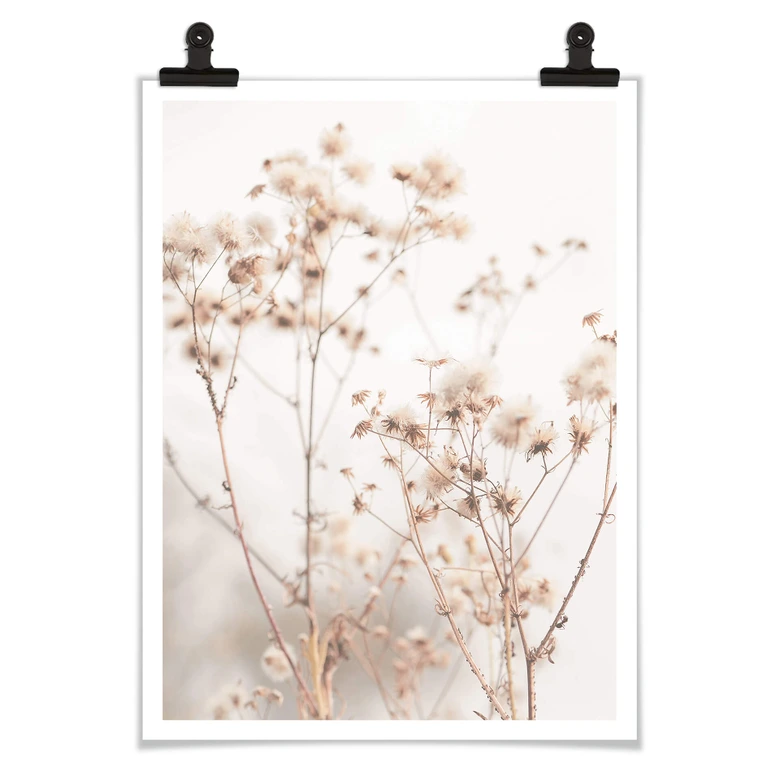 Poster Pastellfarben - Hochformat 