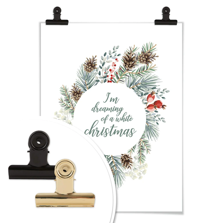 Poster - I'm dreaming of a white christmas 