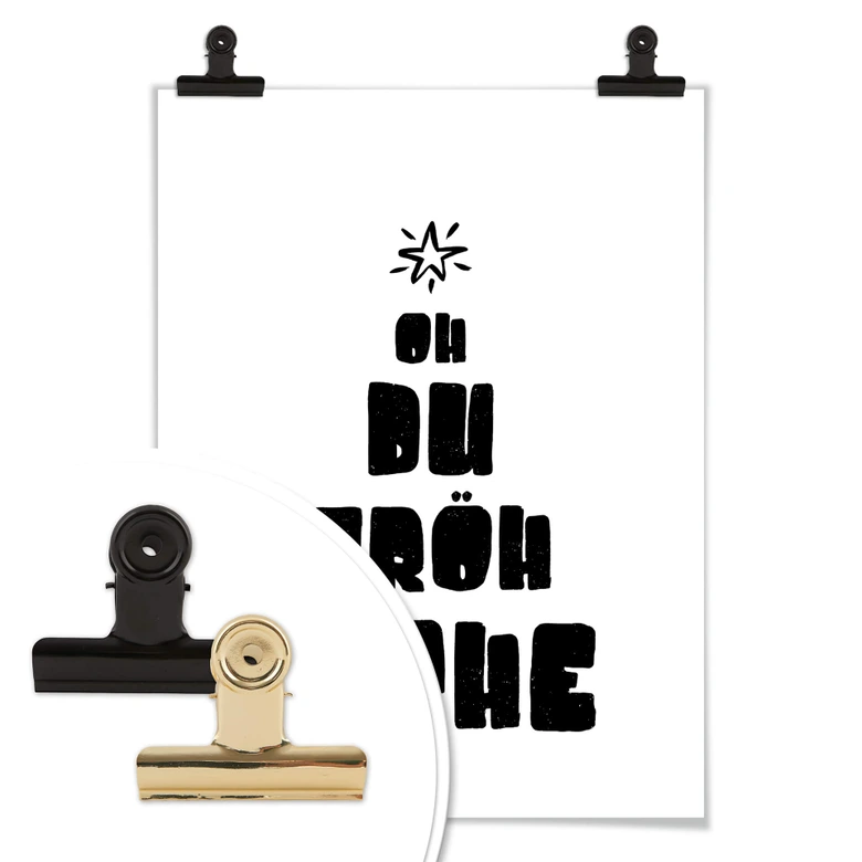Poster - Oh du fröhliche 