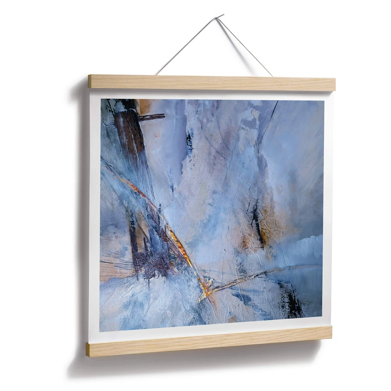 Poster Schmucker - Wegfliegen - Quadratisch 