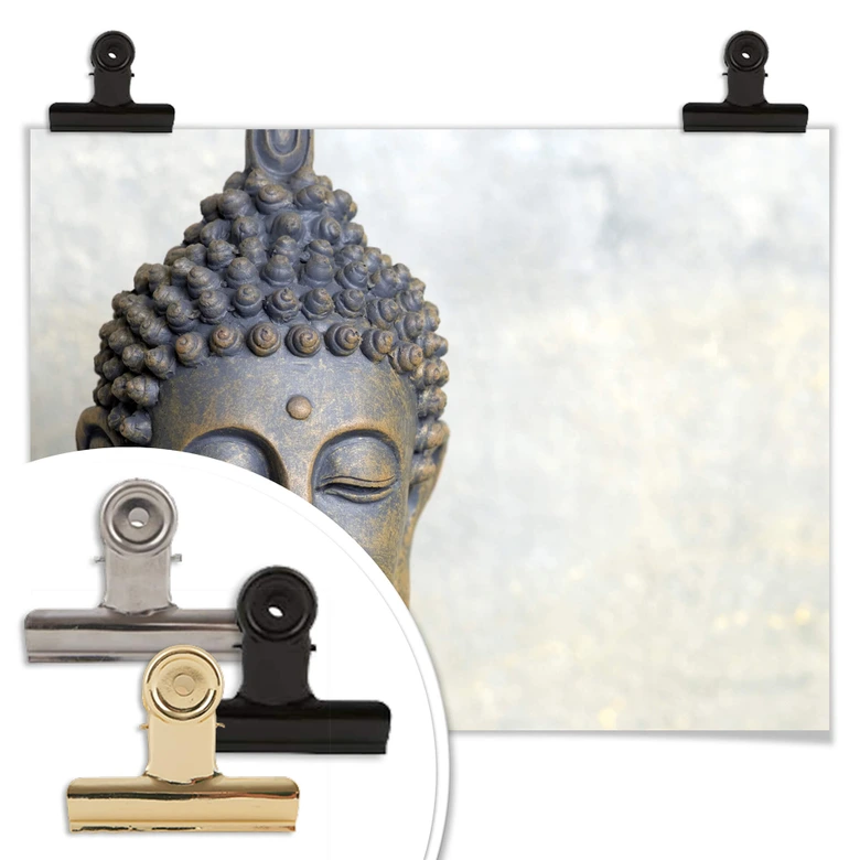 Poster Buddha face 