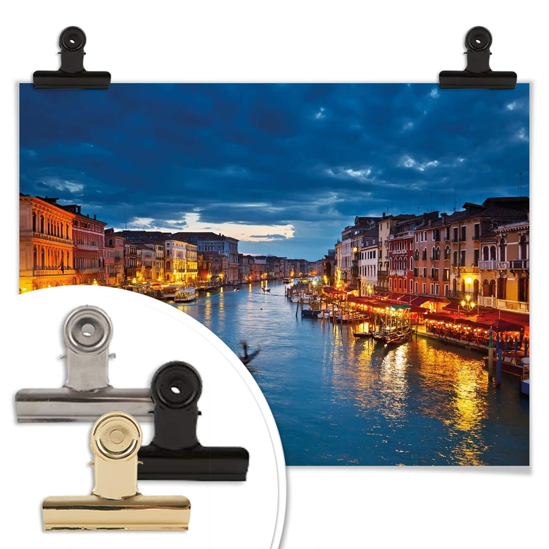 Poster Canal Grande in Venetie 