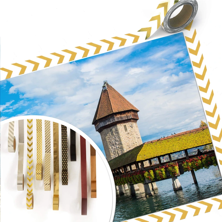 Poster Holzbrücke in Luzern 