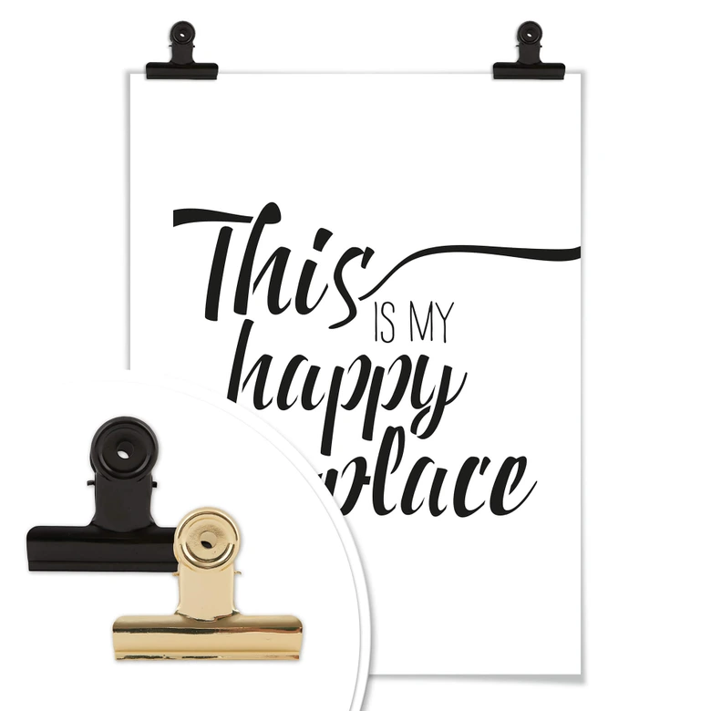 Poster - This is my happy place 