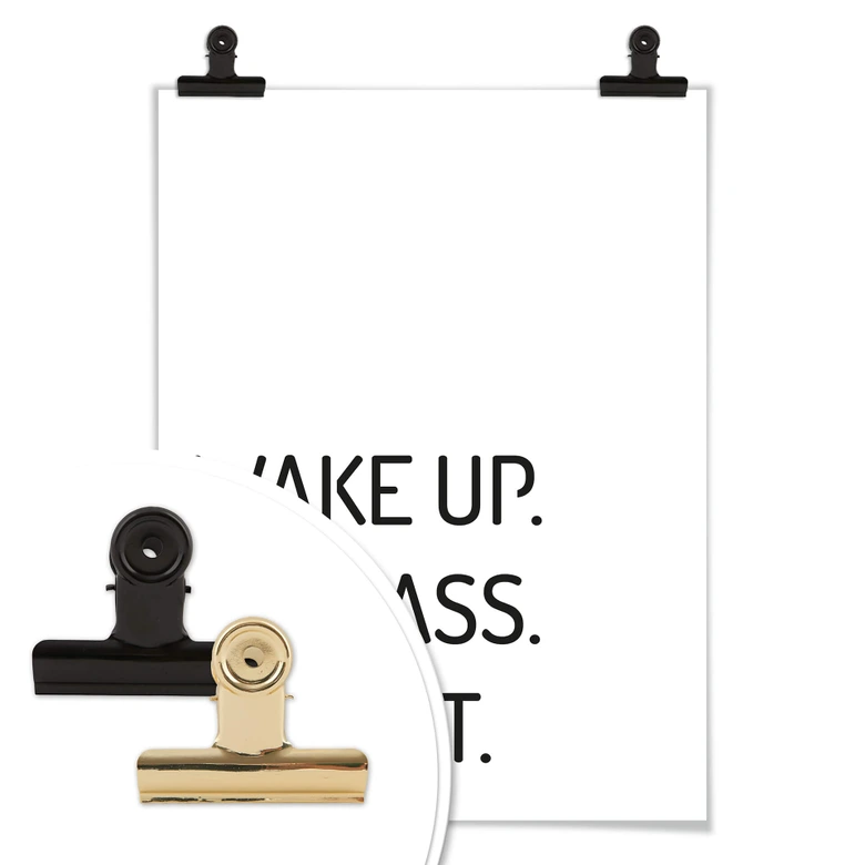 Poster - Wake up kick ass repeat 