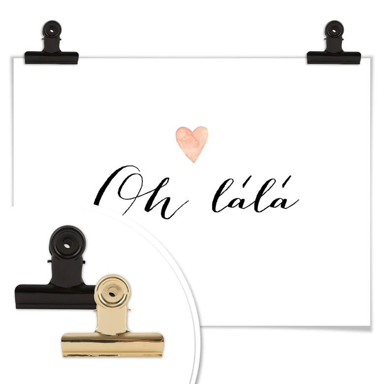Poster Confetti & Cream - Oh lálá 