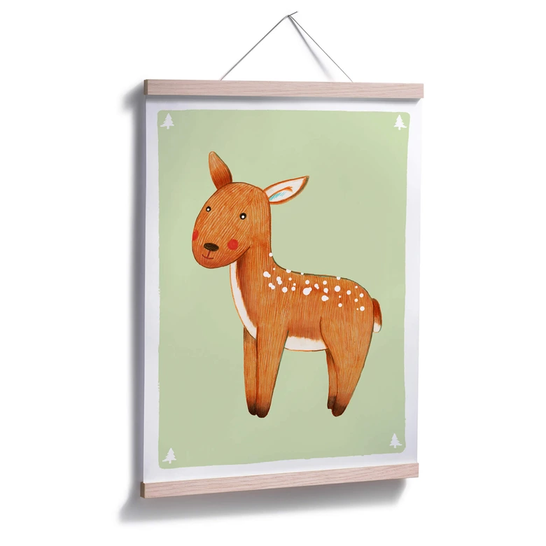 Poster Loske - Hjort 