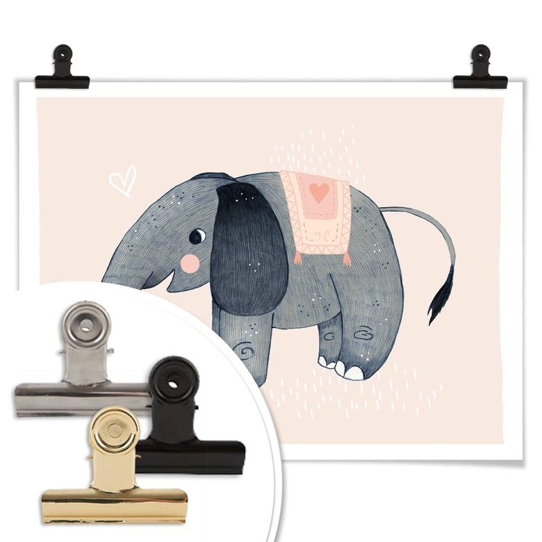 Poster Loske - Olifant 