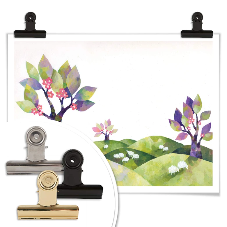 Poster Blanz - Die Schafswiese 