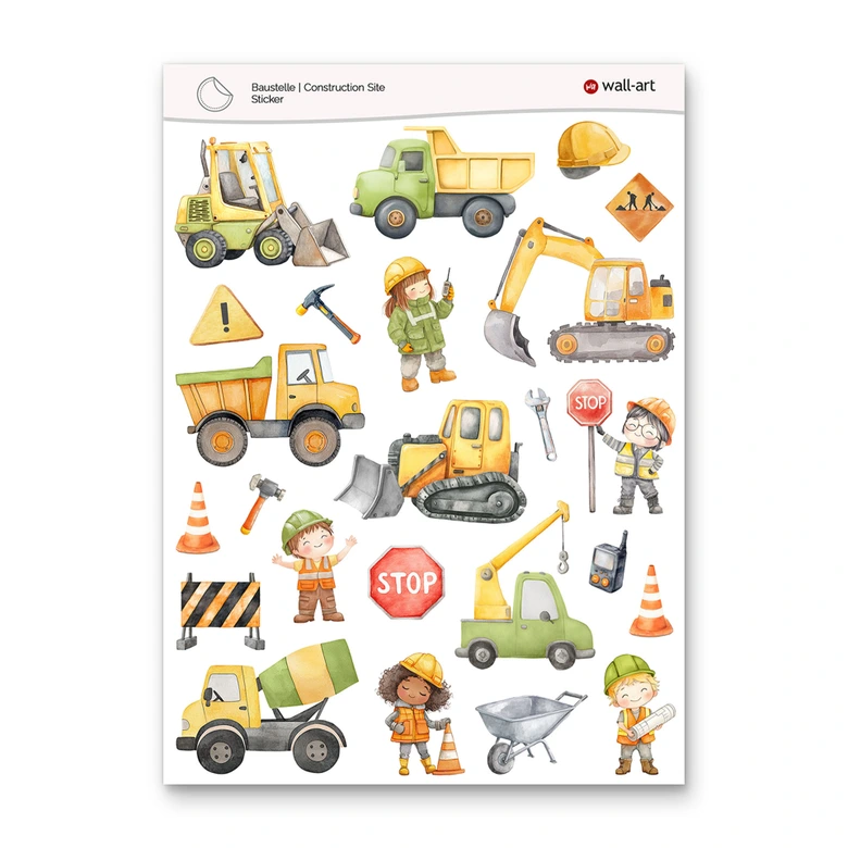 Autocollant Chantier 