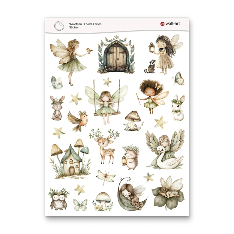 Autocollants Fées des bois 