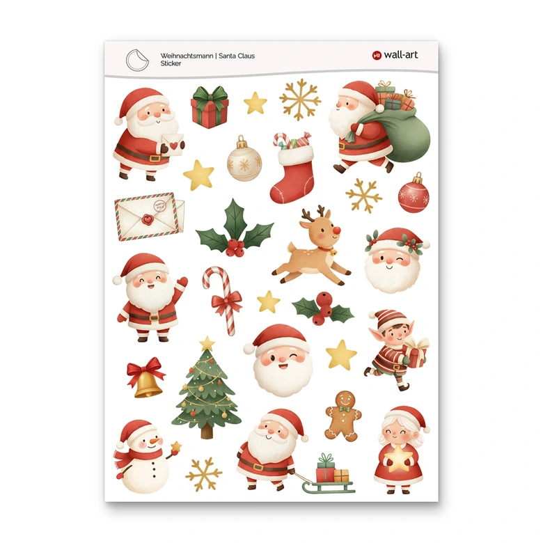 Sticker Santa Claus 