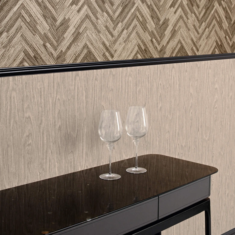 Versace Papier peint de designer - Brun, Beige 