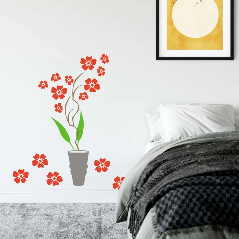 Sticker mural - Set Fleurs #09 