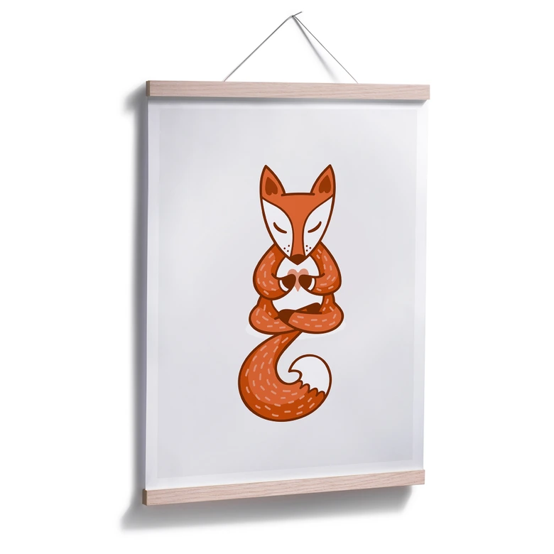 Poster - Yoga-Fuchs 02 