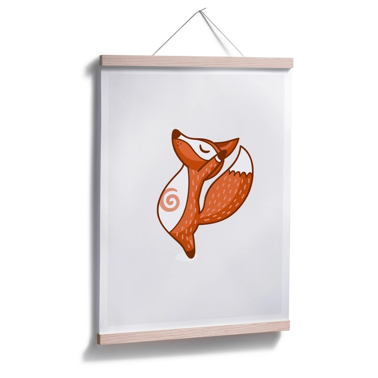 Poster - Yoga-Fuchs 05 
