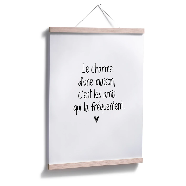 Poster - Le charme d'une maison 