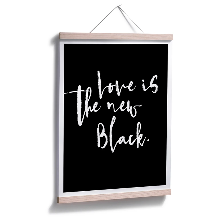 Poster - Love is the new black 