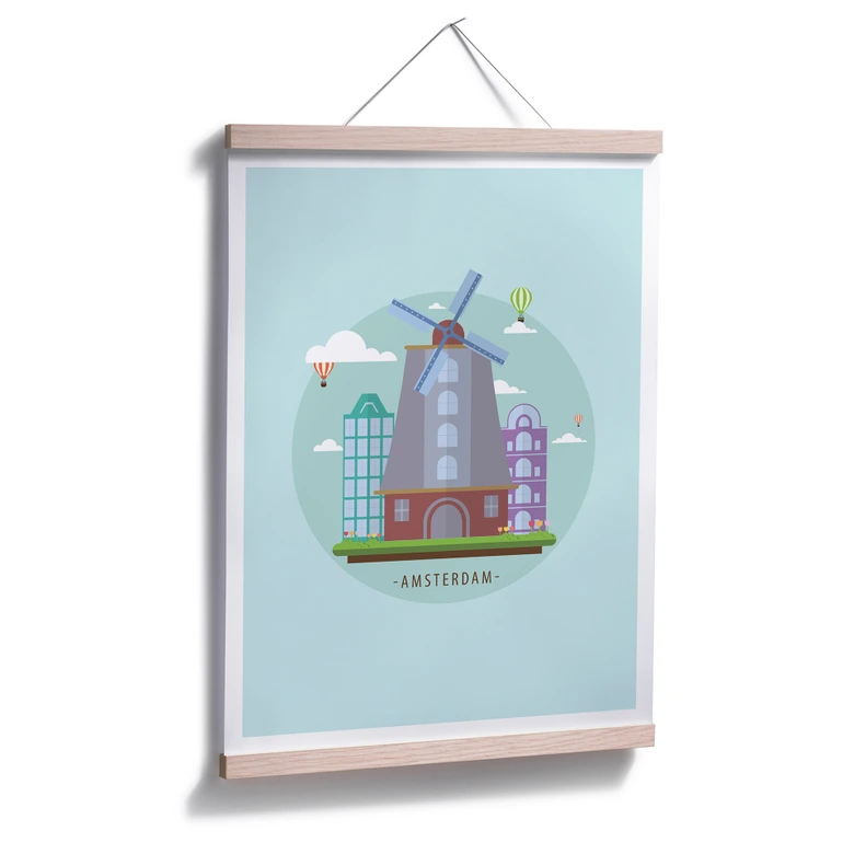 Poster - Visit Amsterdam 