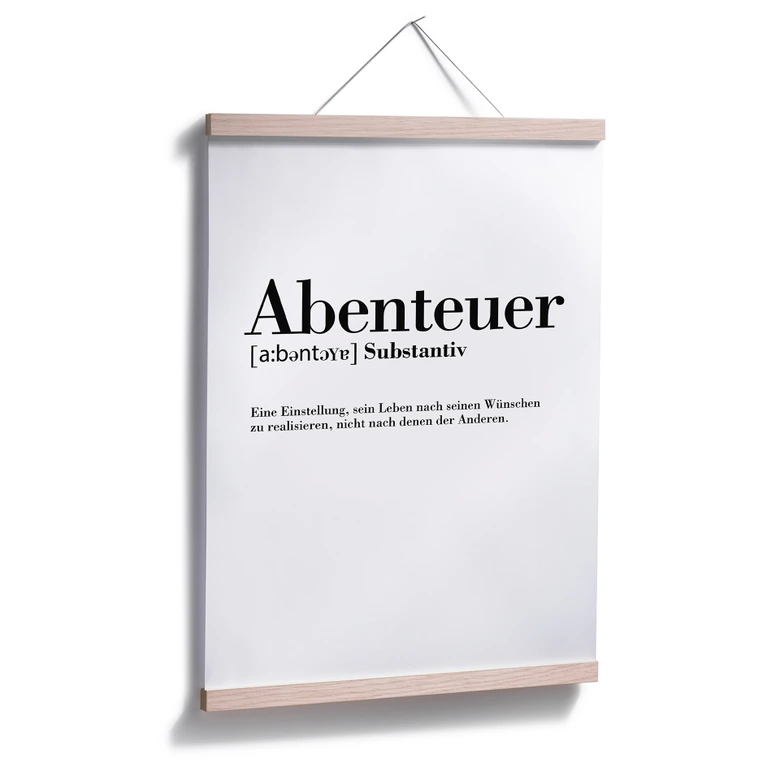 Poster Grammatik - Abenteuer 