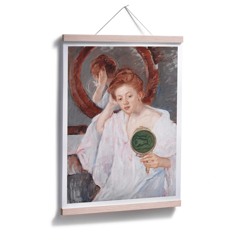 Poster - Cassatt - Denise am Kosmetiktisch 
