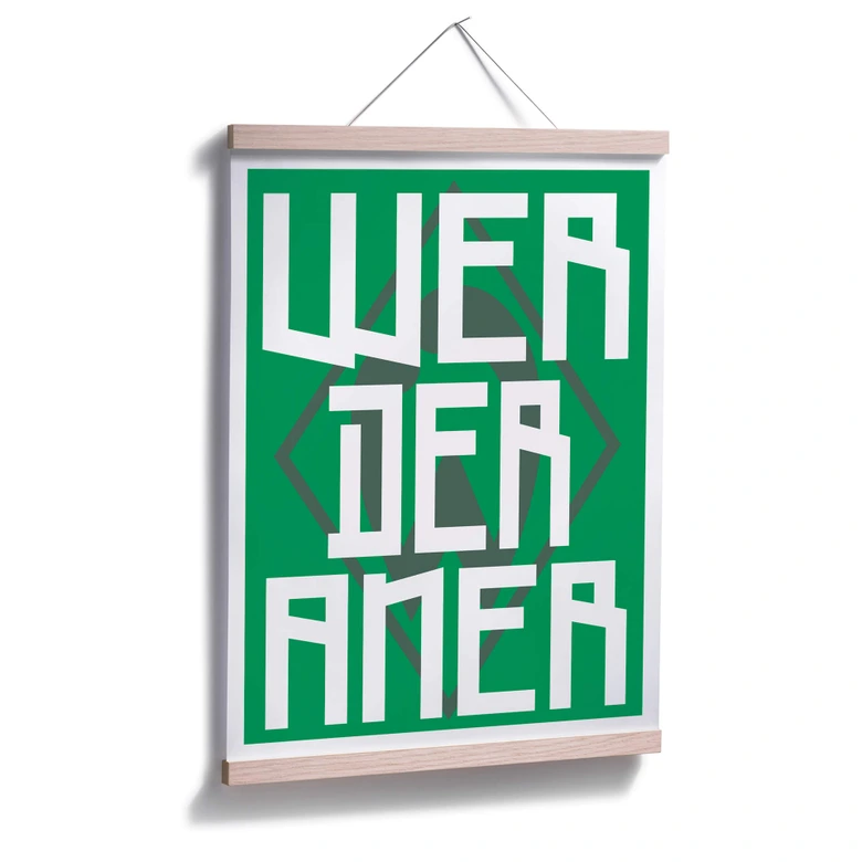 Poster Werder Bremen - Werderaner 