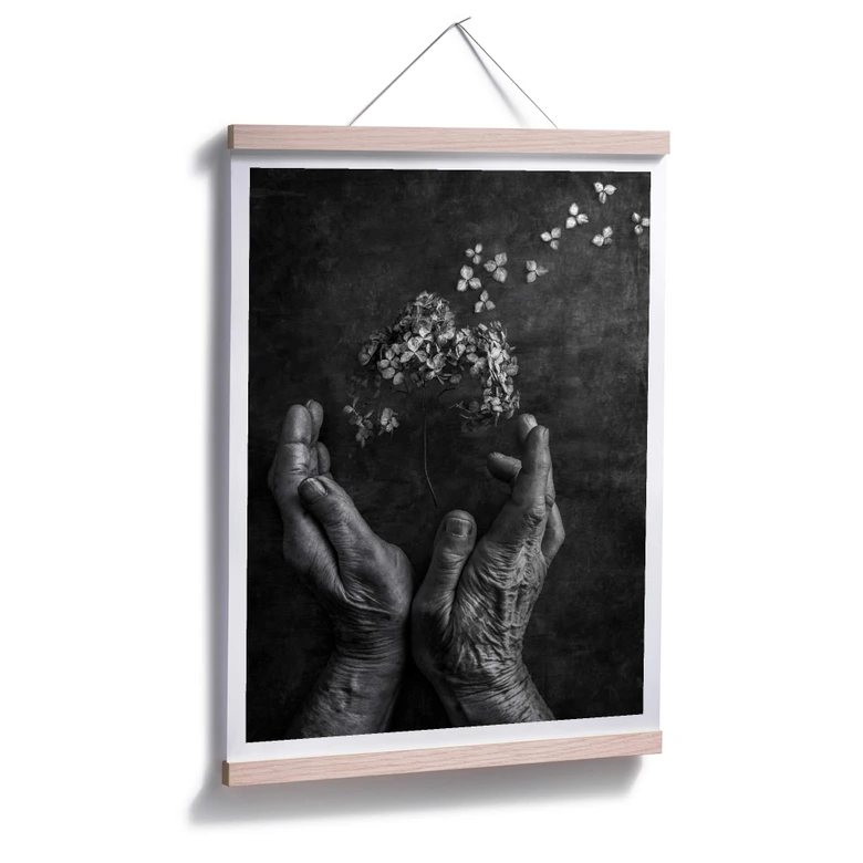 Poster Clough - Tempus fugit 