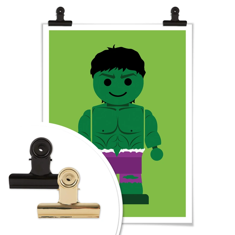 Poster Gomes - The Hulk Spielzeug 
