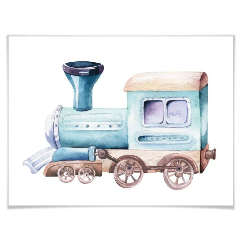 Poster Kvilis - Locomotief 