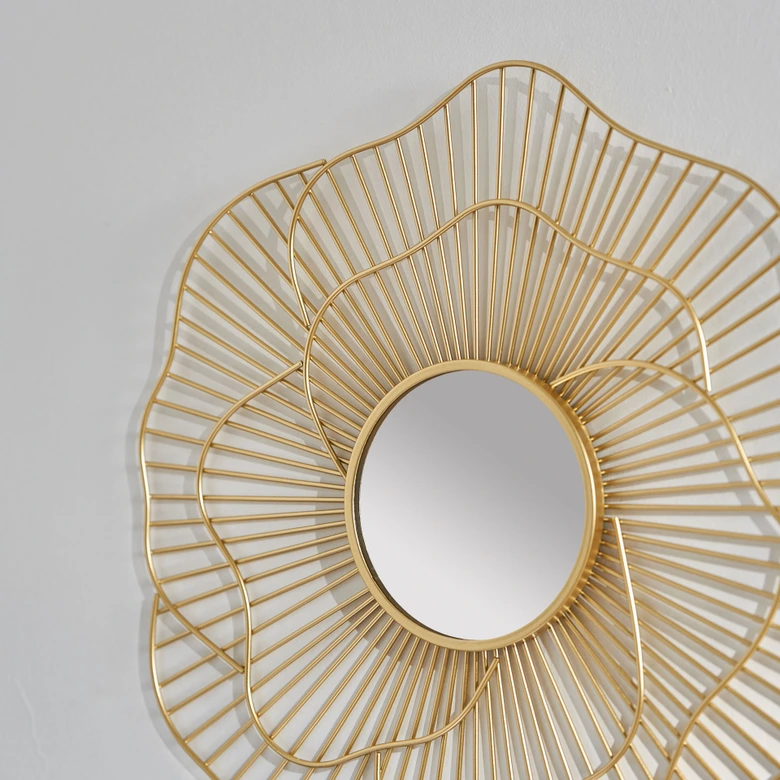 Wandspiegel rund gold Vintage - Dublin - Ø 38 cm 