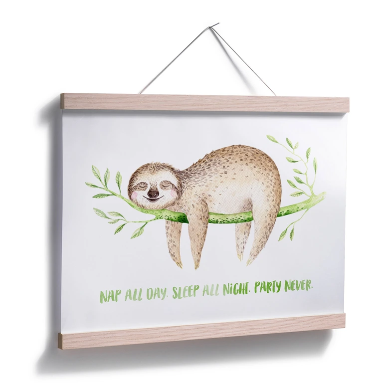 Poster Kvilis - Nap all day 