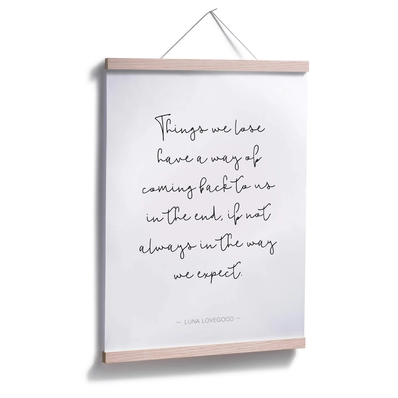 Poster - Things we lose... 