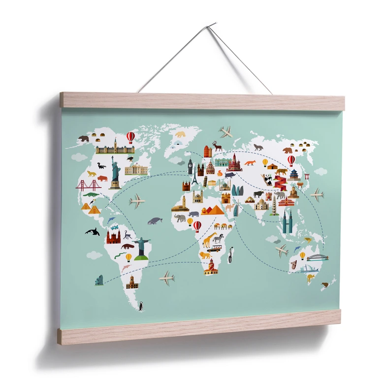 Poster Travel the World 