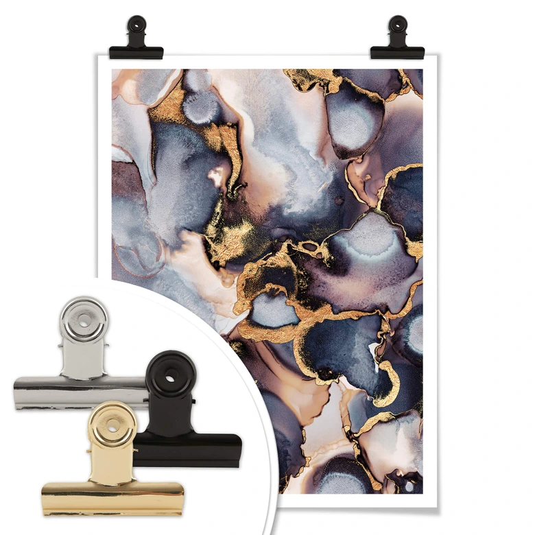 Frederiksson Plakat - Pink and Gold Shades 