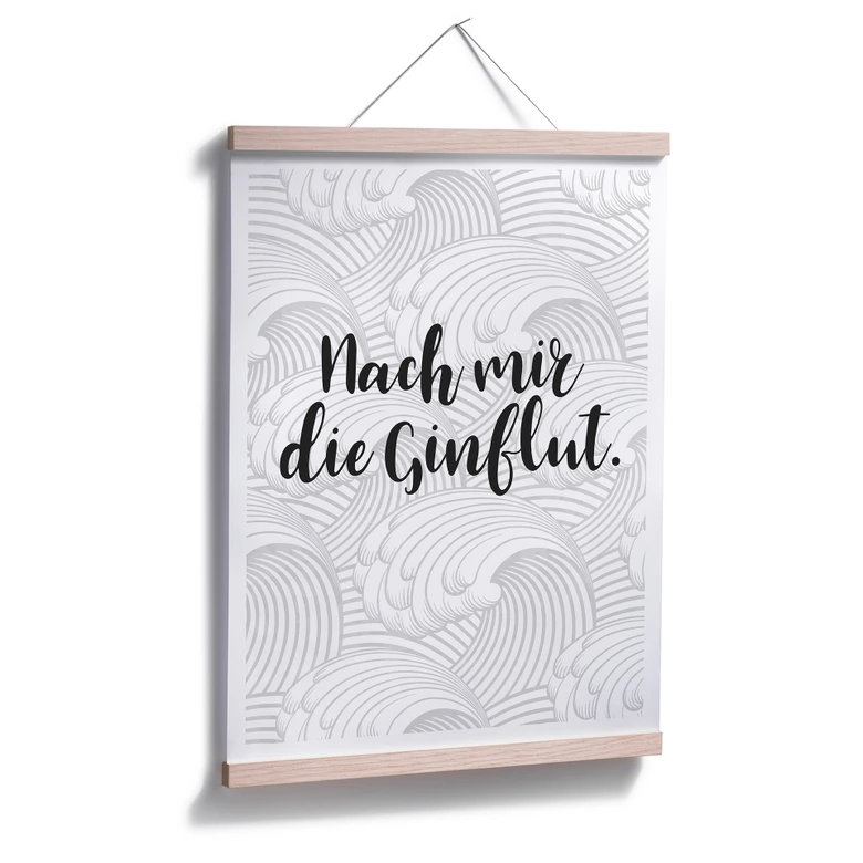 Poster - Nach mir die Ginflut 