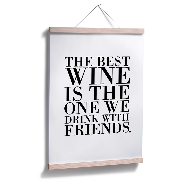 Poster - The best wine 