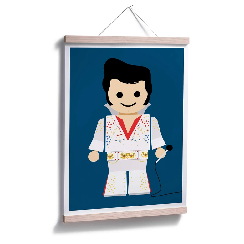 Poster Gomes - Elvis Spielzeug 