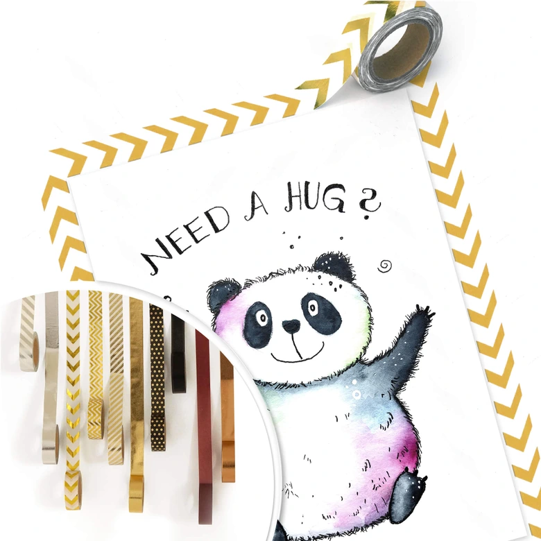 Plakat Hagenmeyer - Szczęśliwa panda 