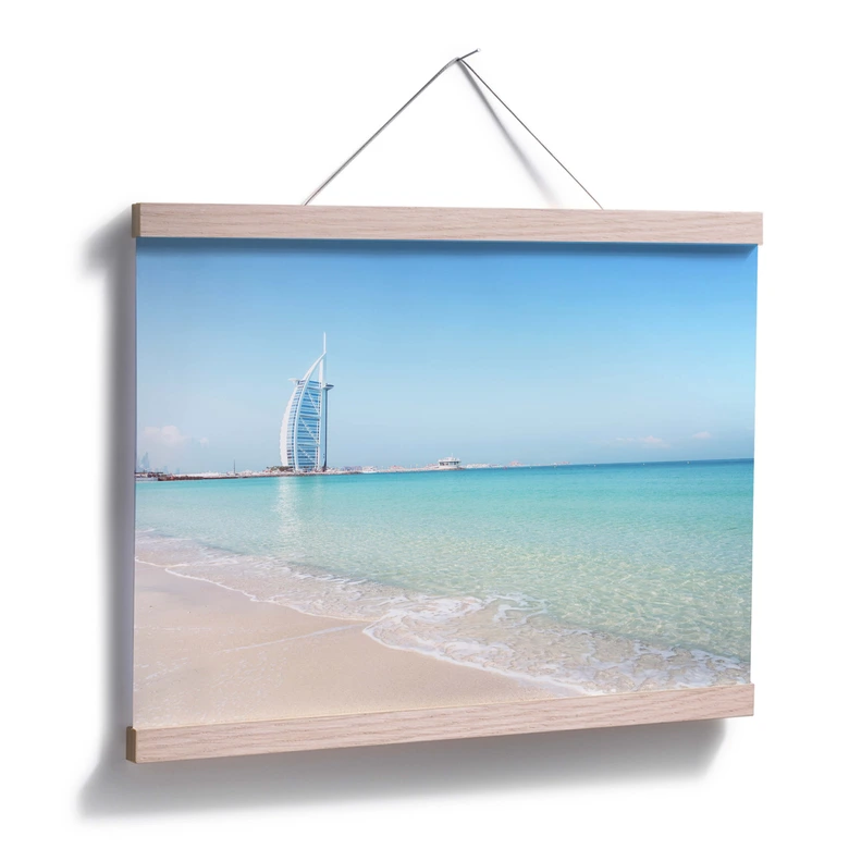 Plakat Colombo - Na plaży w Dubaju 