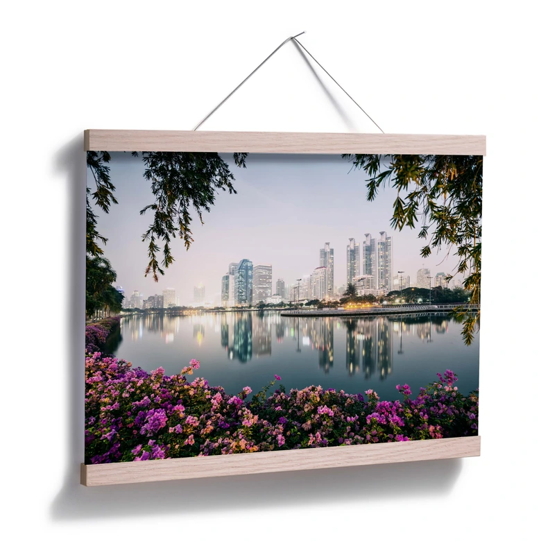 Poster Colombo - Bangkok och dess ljus 