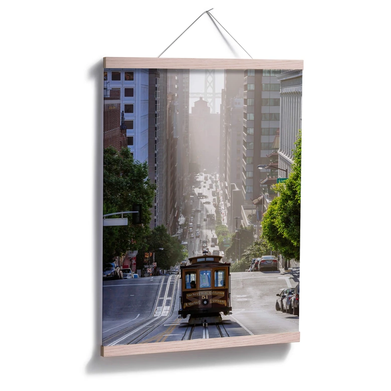 Plakat - Colombo - Cable Car in San Fransisco 