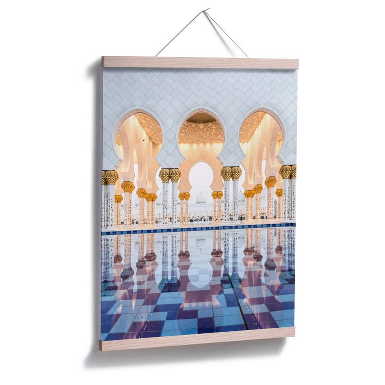 Poster Colombo - Sheikh Zayed-moskén i Abu Dhabi 