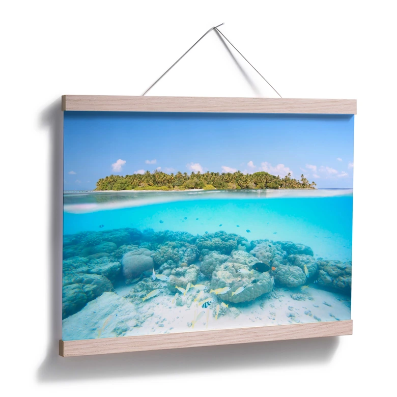 Poster Colombo - Unterwasserwelt der Malediven 