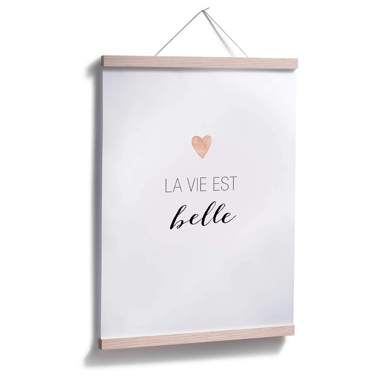 Poster Confetti & Cream - La vie est belle 