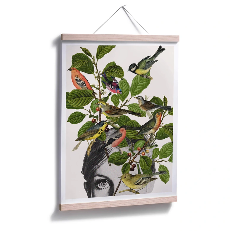 Poster Frida Floral Studio - Twiggy Eye 