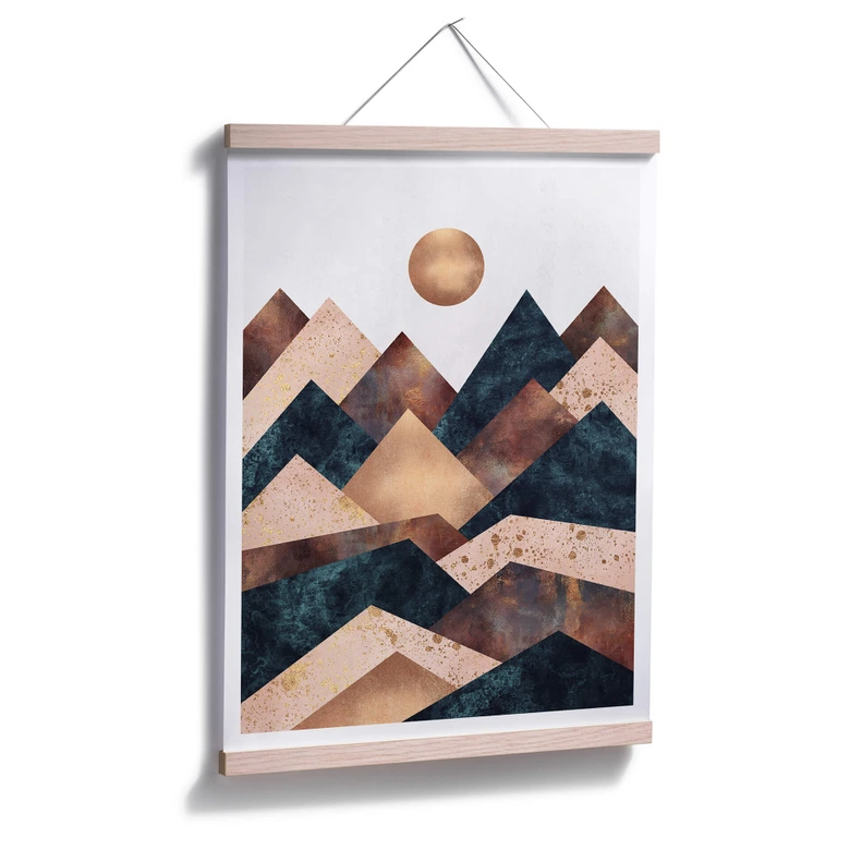 Póster Fredriksson - Otoño en las montañas 