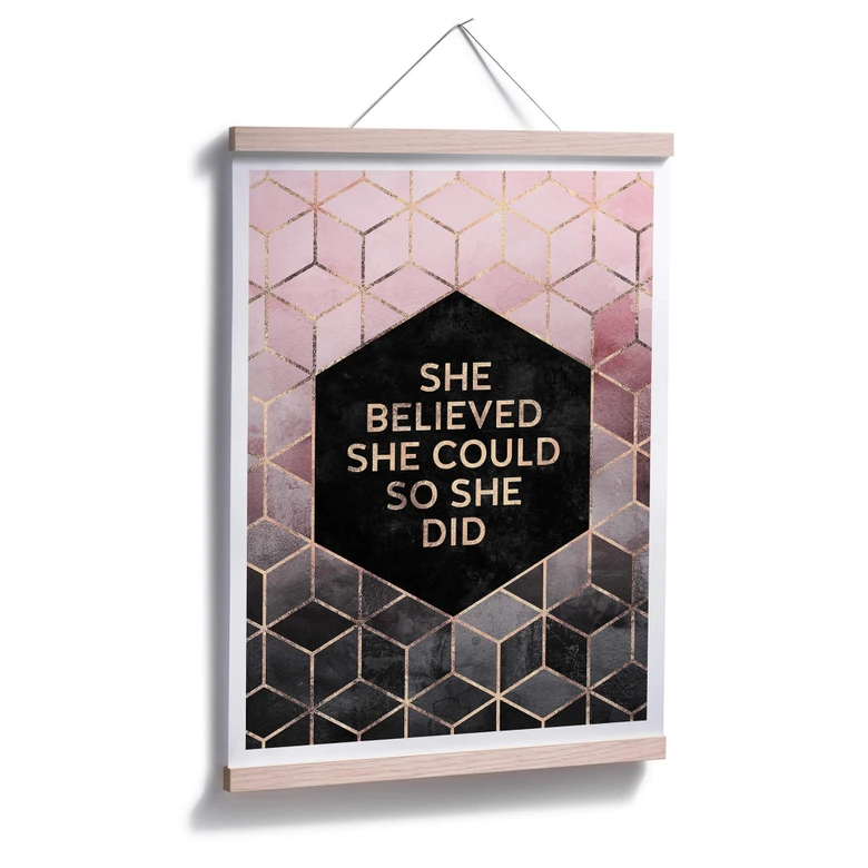 Poster Fredriksson - She Believed 
