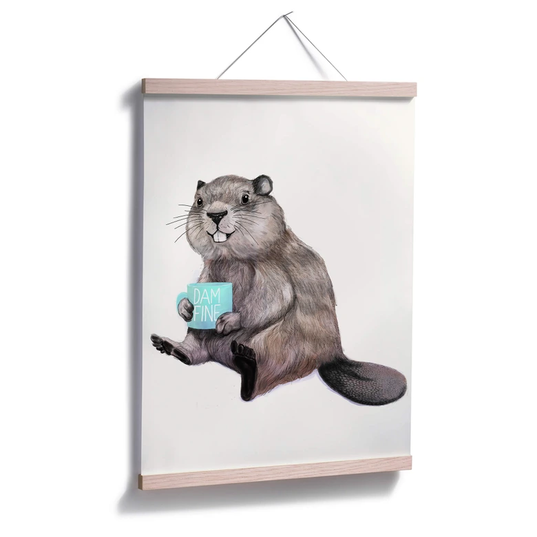 Poster Graves - Jävligt fint kaffe 